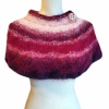 Chauffe épaules mohair rose