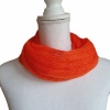 col fin mohair et soie orange